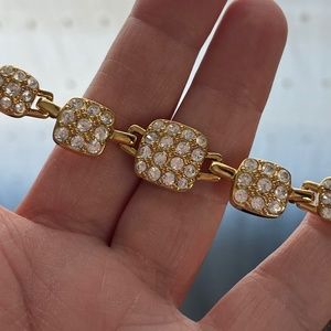 Swarovski vintage necklace and earring set